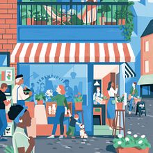 GROMMET. Traditional illustration project by Kim ROSELIER - 09.27.2020