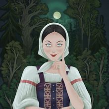 fairytale. Un progetto di Illustrazione tradizionale e Character design di Victoria Golubeva - 17.01.2021