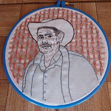 Mi Proyecto del curso: Creación de retratos bordados Ein Projekt aus dem Bereich Stickerei von Mayri Gallegos - 27.09.2021