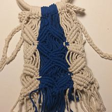 Mi Proyecto del curso: Diseño y elaboración de bolsos en macramé. Un progetto di Design, Design di accessori, Artigianato, Cucito, Fiber Art e Macramè di Ruth Mascarino - 28.09.2021