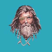 Odin. Projekt z dziedziny Projektowanie postaci, Gr, komputerowe, Pixel art, Projektowanie gier komputerow i ch użytkownika Giovanny Obediente - 28.09.2021