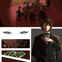 Páginas de cómic . Design, Ilustrație tradițională, Arte plastice, Comic, Design de caractere, Manga, Ilustrație digitală și Artă conceptuală de Lisa Pletneva - 05.28.2021