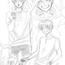 Sketches . Design, Ilustrație tradițională, Design de caractere, Arte plastice, Comic, Schițe, Creativitate, Desen, Desen în creion, Ilustrație digitală, Artă conceptuală, Desen artistic, Desen digital, Figura Desen și Manga de Lisa Pletneva - 08.03.2021