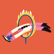 Brand Illustrations fo The AOI. Traditional illustration project by Tania Yakunova - 09.28.2021
