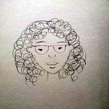 mi auto retrato... . Ilustração tradicional, e Esboçado projeto de Viviana Sepúlveda Turpie - 28.09.2021