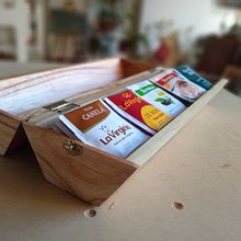 Caja de Té Hexagonal. Un proyecto de Diseño y creación de muebles					 de Hernan Uran - 28.09.2021