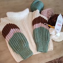 Mi Proyecto del curso: Crochet: crea prendas con una sola aguja. Projekt z dziedziny Projektowanie mod,  Tkactwo, DIY, Sz i dełkowanie użytkownika Carmen Mantas - 28.09.2021