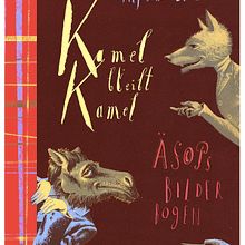 Æsop's Fables, retold by Antonie Schneider. Traditional illustration, Character Design, Art Direction, Lettering, Fashion Design, and Gouache Painting project by Aljoscha Blau - 09.28.2021