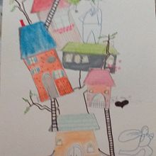 Meu projeto do curso: Relatos ilustrados: da ideia ao papel. Un proyecto de Ilustración tradicional, Dibujo y Pintura a la acuarela de Renata Hoffmann - 28.09.2021