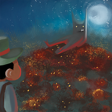 O Camponês e o Demônio. Ilustração tradicional, Desenho, Ilustração digital, Ilustração infantil, Desenho digital, Pintura digital, e Narrativa projeto de Rodrigo Fernandes - 08.08.2021