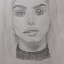 Mi Proyecto del curso: Retrato realista con lápiz de grafito. Traditional illustration, Fine Arts, Sketching, Pencil Drawing, Drawing, Portrait Drawing, Realistic Drawing, Artistic Drawing, and Figure Drawing project by Barbara Vazquez - 09.26.2021