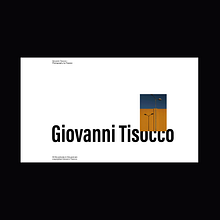 Layout Exploration: Giovanni Tisocco – Photography by Passion. Un projet de Design  , et Webdesign de Andrea Jelic - 29.09.2021