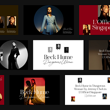 Fashion Editorial Design Exploration. Un projet de Design , Webdesign, T , et pographie de Andrea Jelic - 29.09.2021