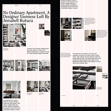 Web Layout Exploration. Un projet de Webdesign , et Design  de Andrea Jelic - 29.09.2021