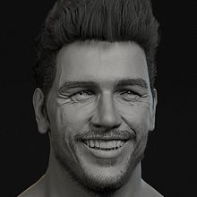 Facil Sculpt Likeness. Un progetto di Modellazione 3D, Progettazione 3D e Character design 3D di Guillem Font Colet - 29.09.2021