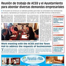ACEB Informa, Periódico Empresarial. Un proyecto de Fotografía, Escritura, Marketing de contenidos y Diseño editorial de Mari Carmen Jaime Marmolejo - 29.09.2021