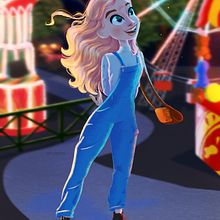 Il mio progetto del corso: Creazione di personaggi femminili in stile cartoon con Procreate. Projekt z dziedziny Trad, c, jna ilustracja, Ilustracja c, frowa, R, sunek c i frow użytkownika Francesca Fibbia - 27.09.2021