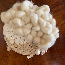 Mon projet du cours : Tissage, broderie et punch needle : création d'un tableau textile. Un proyecto de Diseño de complementos, Artesanía, Bordado, Decoración de interiores, Tejido y Punch needle de Claire FICHTER - 29.09.2021