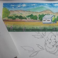 Meu projeto do curso: Caderno de viagem em aquarela. Traditional illustration, Watercolor Painting, Architectural Illustration, and Sketchbook project by marcelaburatto - 09.29.2021