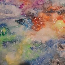 Mi Proyecto del curso: Técnicas modernas de acuarela. Traditional illustration, Fine Arts, Painting, and Watercolor Painting project by Aylen Cortez Diaz - 09.29.2021