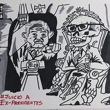 EX-Presidentes. Un progetto di Illustrazione tradizionale di Luis Adrián Fernández Sauna - 30.09.2021