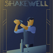 My project in Art Deco Style for Digital Illustration course . % Nirdesh Shrestha tarafından hazırlanan Geleneksel illüstrasyon, Güzel sanatlar, Poster Tasarımı, Ve Dijital İllüstrasyon projesi - 09.30.2021