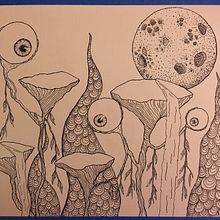 Wander. Traditional illustration, Sketching, Pencil Drawing, Drawing, Watercolor Painting, Gouache Painting & Ink Illustration project by Sophia - 09.30.2021