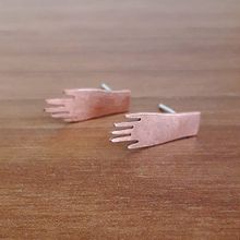 Meu projeto do curso: Design e criação de joias em latão. Un progetto di Design di accessori, Artigianato, Design di gioielli e DIY di Luiza Costa - 30.09.2021