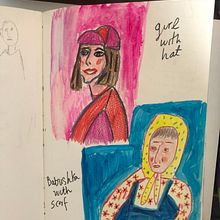 My project in Exploratory Sketchbook: Find Your Drawing Style course . Ilustrație tradițională, Schițe, Creativitate, Desen, Pictură în acuarelă, Caiet de schițe și Pictură cu guașă de Yamila Gurovich - 10.01.2021
