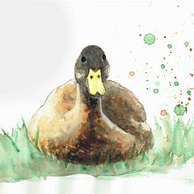 My project in Expressive Animal Portraits in Watercolor course. Traditional illustration, Watercolor Painting, Realistic Drawing, and Naturalistic Illustration project by mcpaan - 10.01.2021