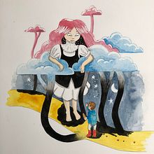 31Days 31Drawings 2021. Traditional illustration project by chrisrockave - 10.01.2021