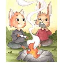 Il mio progetto del corso: Personaggi animali ad acquerello di libri per bambini. Traditional illustration, Fine Arts, Painting, Drawing, Watercolor Painting, Children's Illustration, and Narrative project by veronicapozzi_599 - 10.01.2021