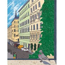 Mi Proyecto del curso: Ilustración arquitectónica: capta la personalidad de una ciudad. Projekt z dziedziny Trad, c, jna ilustracja,  Architektura,  R, sunek, Ilustracja c, frowa,  R i sunek architektoniczn użytkownika Stéphanie Weppelmann - 01.10.2021