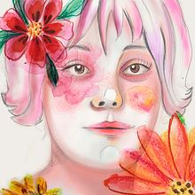 Mi Proyecto del curso: Retrato ilustrado en acuarela. Traditional illustration, Fine Arts, Painting, Drawing, Watercolor Painting, Portrait Drawing, and Artistic Drawing project by ckzamora - 10.01.2021