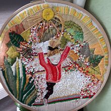 Mi Proyecto del curso: Introducción al bordado botánico . % virginia_castillo tarafından hazırlanan Nakış projesi - 10.01.2021