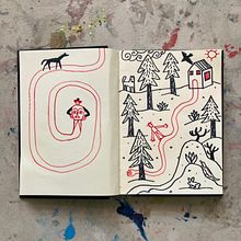 31 days 31 drawings 2021. Un proyecto de Ilustración tradicional de Pau Masiques - 25.07.2021