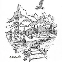 31 days 31 drawings 2021. Een project van  Illustratie met inkt y Traditionele illustratie van Chris Rusnak - 02.10.2021