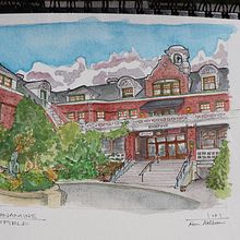 My project in Artistic Watercolor Sketching: Dare to Express Your Ideas course. Traditional illustration, Sketching, Creativit, Drawing, Watercolor Painting, and Sketchbook project by Dan DeGraw - 08.08.2022