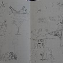 My project in Art Deco Style for Digital Illustration course. Un progetto di Illustrazione tradizionale, Belle arti, Design di poster  e Illustrazione digitale di Melanie Gros - 02.10.2021