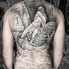 Etching tattoo. Tattoo Design project by Marco Matarese - 10.02.2021