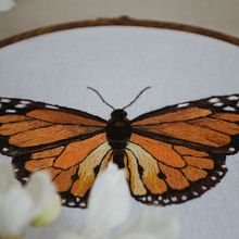Mi Proyecto del curso: Técnicas de bordado realista. Un progetto di Illustrazione tradizionale e Ricamo di malena campos oostdijk - 01.10.2021