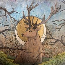 Spirit of the Grove. Een project van Traditionele illustratie van Julia - 03.10.2021