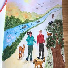 My project in Exploratory Sketchbook: Find Your Drawing Style course. Traditional illustration, Sketching, Creativit, Drawing, Watercolor Painting, Sketchbook, and Gouache Painting project by claudia.martinowski - 10.03.2021
