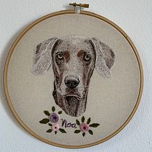 Mi Proyecto del curso: Needle painting para principiantes. Projekt z dziedziny  Haft, Ilustracja naturalist i czna użytkownika Vidina Yánez - 03.10.2021
