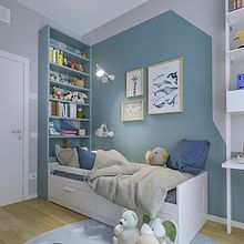 2021 - CASA DI CRISTINA E MICHELE [RENDER]. Un progetto di Interior design, Architettura d'interni, Interior Design e Modellazione 3D di Lia Lovisolo - 03.10.2021