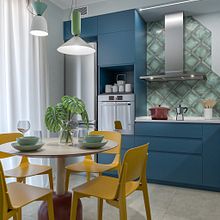 2021 - CASA DI MARTA E GIORGIO [RENDER]. Un progetto di Architettura d'interni, Interior Design, Interior design, Modellazione 3D e ArchVIZ di Lia Lovisolo - 03.10.2021