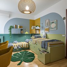 2021 - CASA DI SARA E DIEGO [RENDER]. Un progetto di Architettura d'interni, Interior design, Interior Design e Modellazione 3D di Lia Lovisolo - 03.10.2021