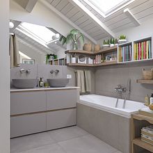 2021 - CASA DI CHIARA E NICOLA [RENDER]. Un progetto di Architettura d'interni, Interior Design, Interior design, Modellazione 3D e ArchVIZ di Lia Lovisolo - 04.10.2021