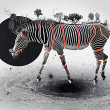 Bestiario. Un proyecto de Ilustración tradicional, Collage e Ilustración digital de Sombra - 29.05.2017