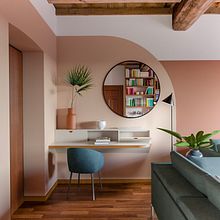 2020 - CASA DI ROBERTA E ENRICO [RENDER]. Un progetto di Modellazione 3D, ArchVIZ, Interior design, Interior Design e Architettura d'interni di Lia Lovisolo - 04.10.2021